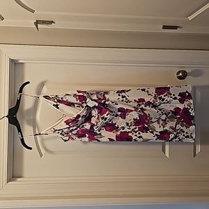 Express Floral Wrap Dress